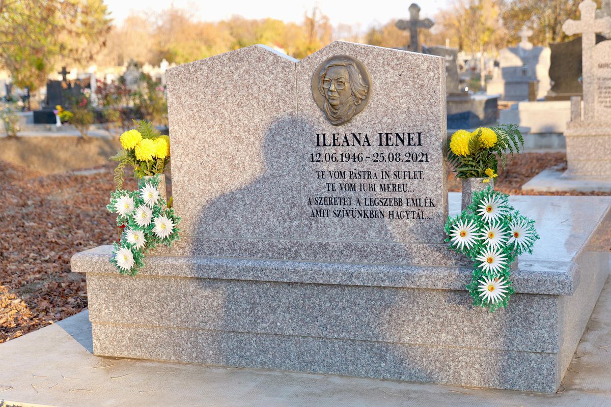 Emeric Ienei va fi îngropat alături de soție » Detaliul din fața casei din Oradea