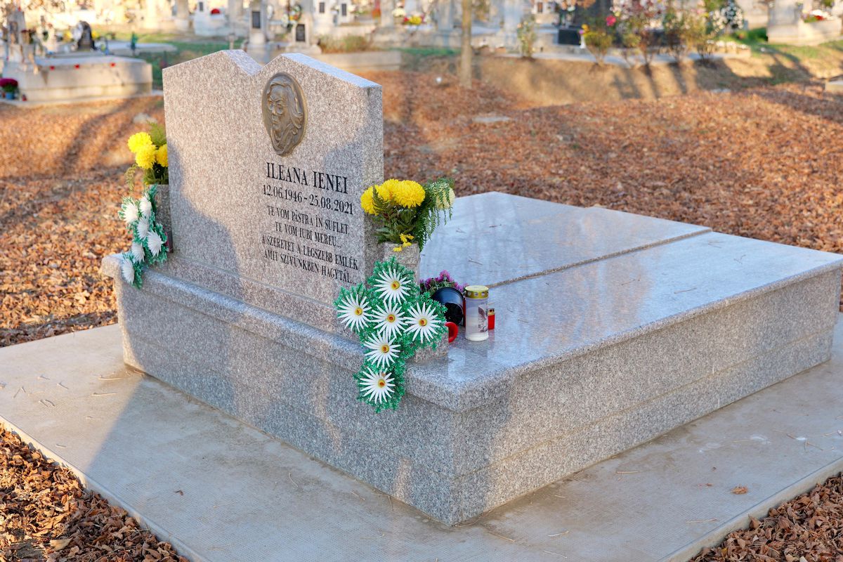 Emeric Ienei va fi îngropat alături de soție » Detaliul din fața casei din Oradea
