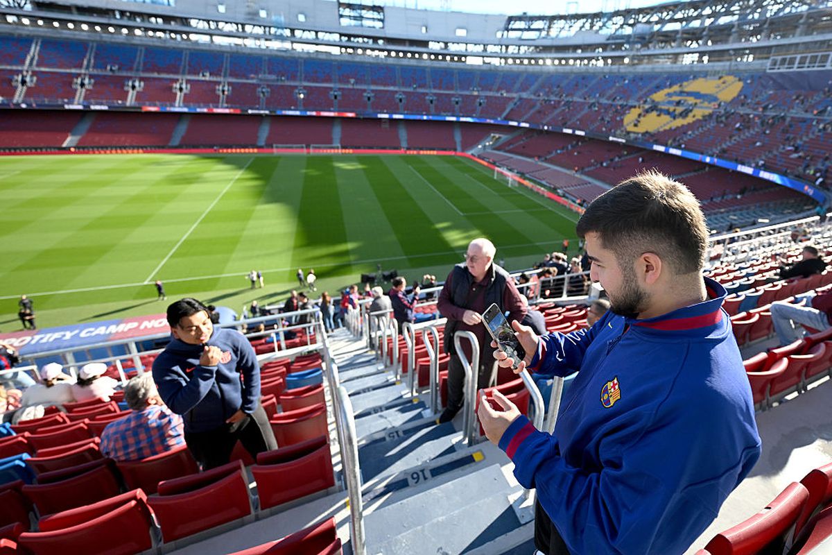 Camp Nou, stadionul celor de la Barcelona, pe 7 noiembrie 2025
