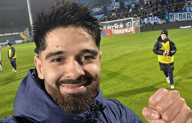 Vînă a marcat o minunăție de gol, apoi s-a ciondănit cu Leo Grozavu: „Este vulcanic. Poate a vrut să mă destabilizeze”