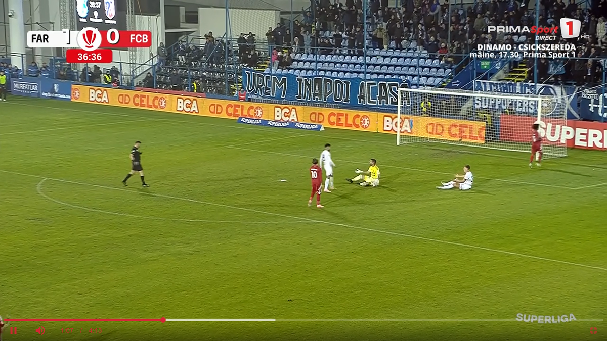 Revenit după 3 etape de suspendare, Istvan Kovacs a comis-o grav! A văzut fix pe dos două faze-cheie și VAR l-a salvat