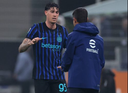 Alessandro Bastoni are 35 meciuri jucate sub comanda lui Cristi Chivu la Inter, în care a reușit două goluri și șase assisturi / Foto: Imago