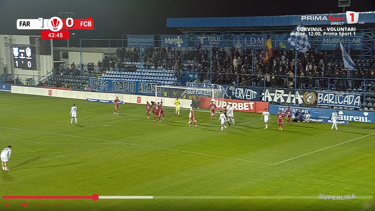 Revenit după 3 etape de suspendare, Istvan Kovacs a comis-o grav! A văzut fix pe dos două faze-cheie și VAR l-a salvat