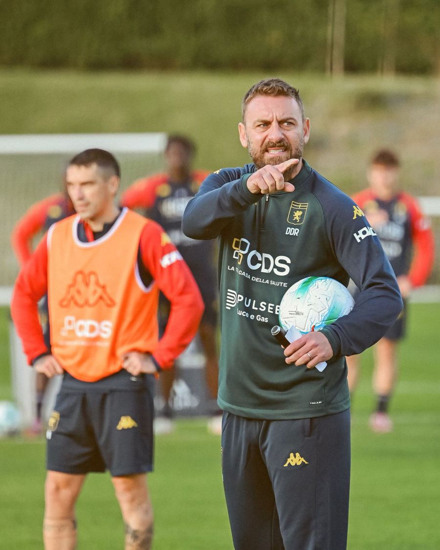 Genoa și-a prezentat noul antrenor » Primele cuvinte adresate de Daniele De Rossi proprietarului Dan Șucu