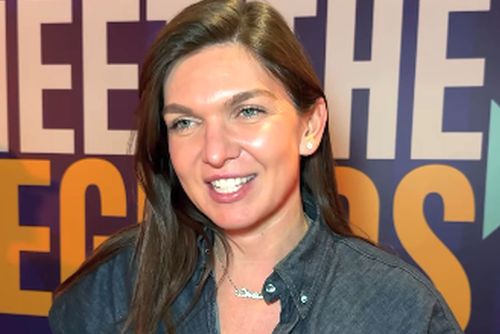 Simona Halep, în timpul dialogului cu cei de la WTA