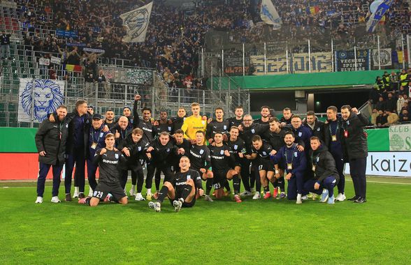 Detaliu uluitor după Rapid Viena - Universitatea Craiova: 9 meciuri, 3 minute