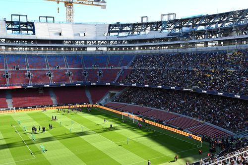 Barcelona a inaugurat noul Spotify Camp Nou cu un antrenament și 23.000 de fani în tribune / Foto: GettyImages
