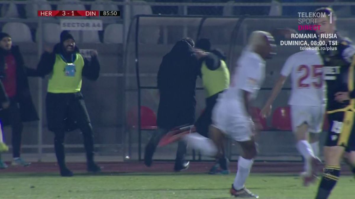 HERMANNSTADT - DINAMO 4-2 // Eugen Neagoe, palmă pentru PCH! „Geană” și-a umilit fosta echipă, la doar câteva luni după războiul dus cu galeria „câinilor”