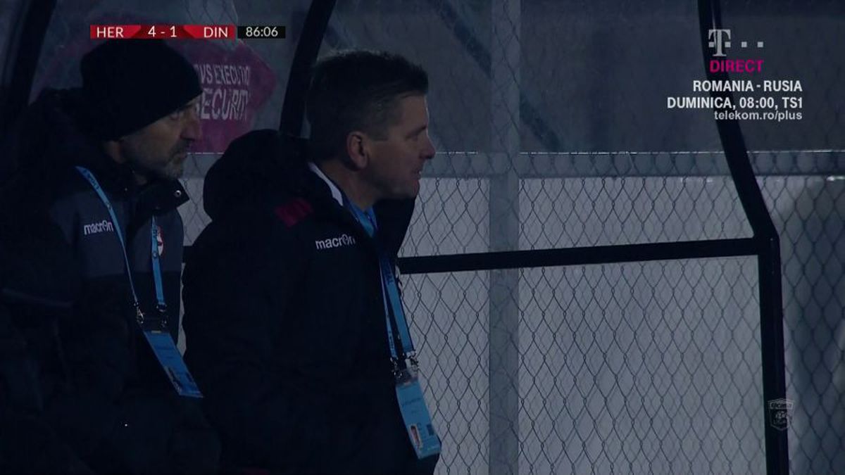 HERMANNSTADT - DINAMO 4-2 // Eugen Neagoe, palmă pentru PCH! „Geană” și-a umilit fosta echipă, la doar câteva luni după războiul dus cu galeria „câinilor”