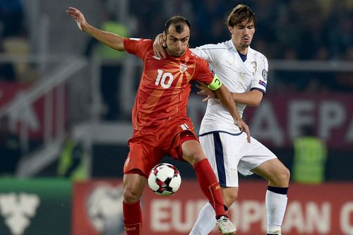 Pandev e vedeta naționalei Macedoniei. foto: Guliver/Getty Images