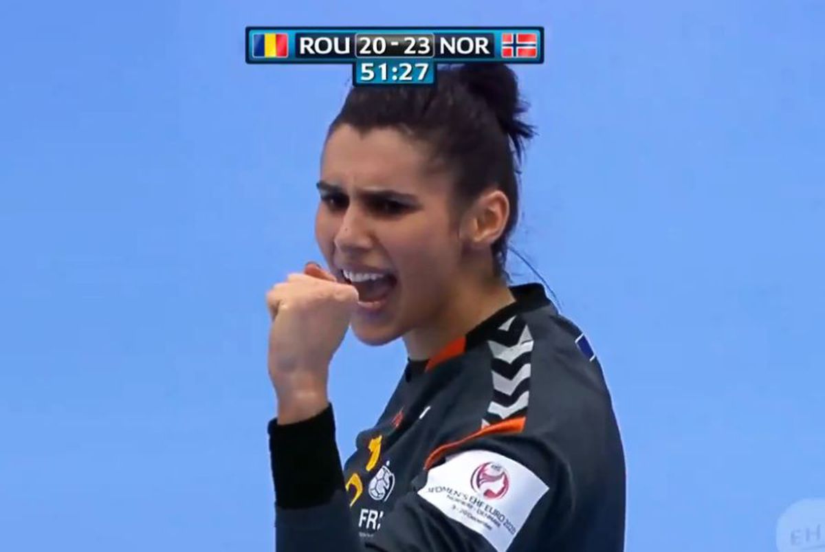 ROMÂNIA - NORVEGIA 20-28. VIDEO Denisa Dedu, parada serii la Europeanul de handbal! Dublă intervenție miraculoasă în fața lui Heidi Loke