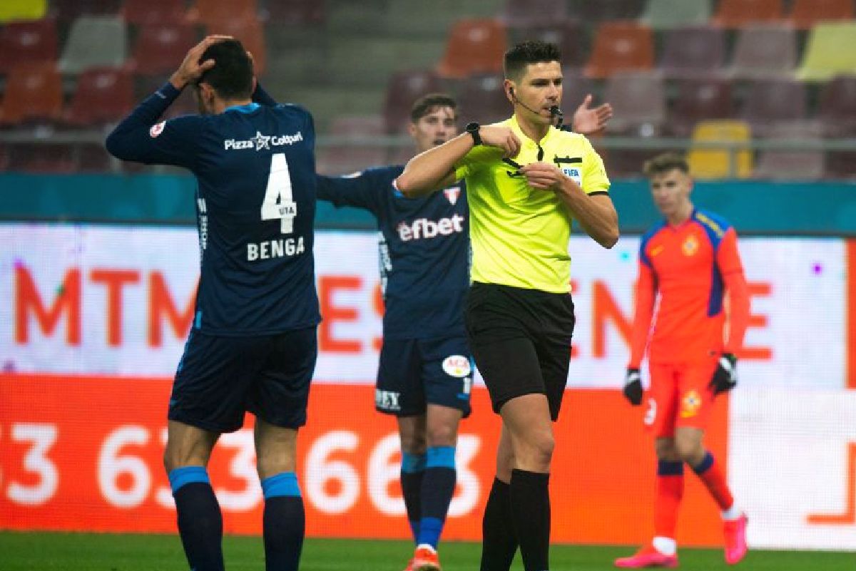 Bilanț neverosimil: câte greșeli au făcut arbitrii în 18 etape + FCSB, cea mai ajutată din Liga 1!