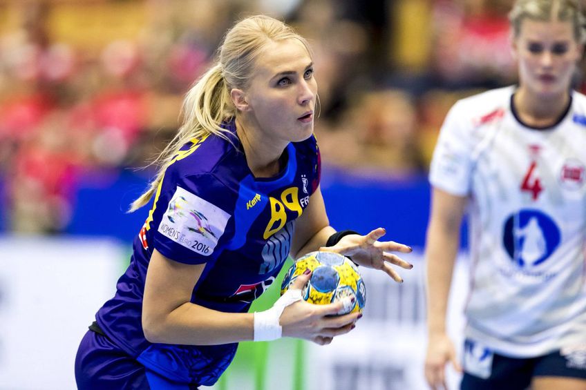 Laura Moisă într-un meci România - Norvegia, foto: Imago