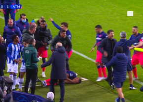 Încăierare generală în FC Porto - Atletico Madrid » De la ce a pornit și câte „roșii” au fost arătate