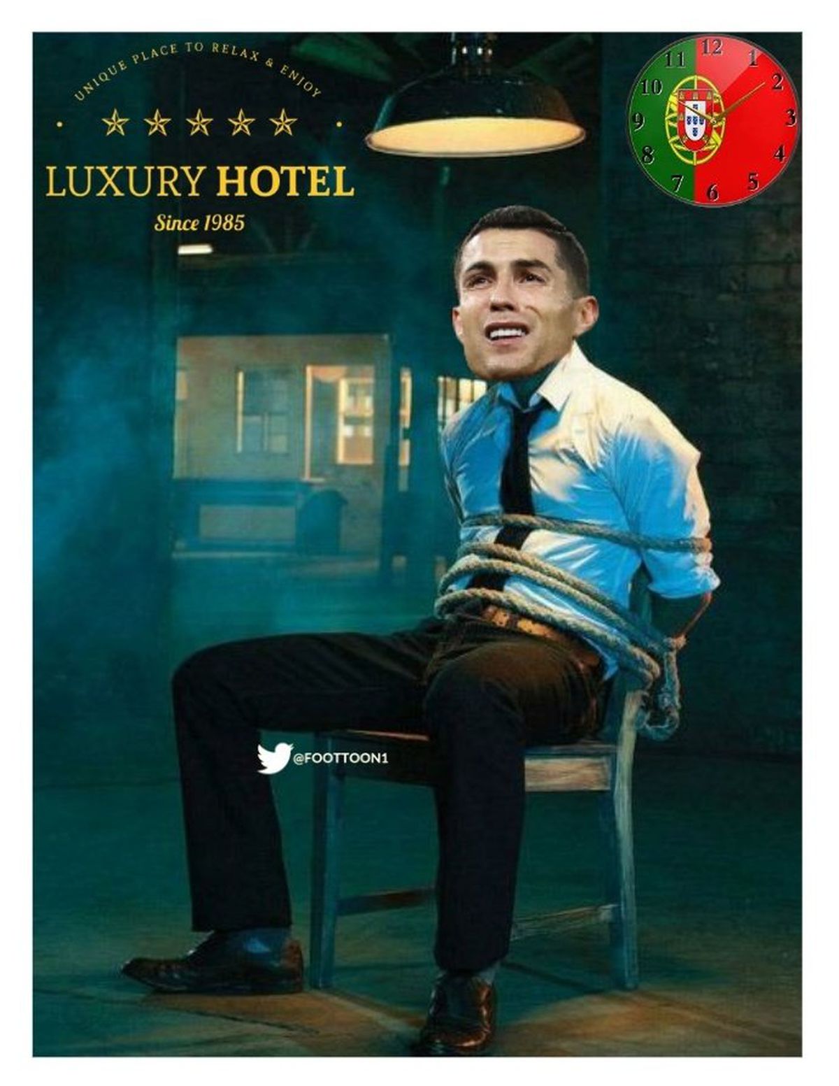 „Santos sau Ten Hag?” » Fanii s-au întrecut în glume, după ce Ronaldo a fost lăsat pe bancă la meciul cu Elveția: „Duminică joacă regele”