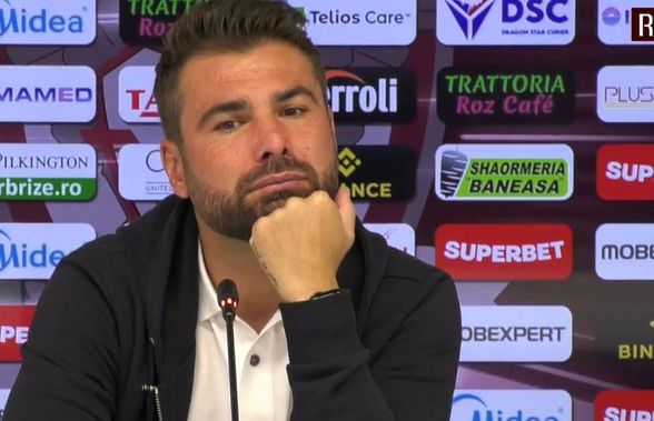 Adrian Mutu dă vina pe lipsa de valoare după eliminarea din Cupa României: „N-am băgat mingea în poartă nici din 5 centimetri”