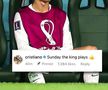 Cristiano: „Duminică joacă regele”. Fanii s-au întrecut în glume: „Nu e duminică, de aceea Ronaldo e pe bancă”, Foto: Twitter
