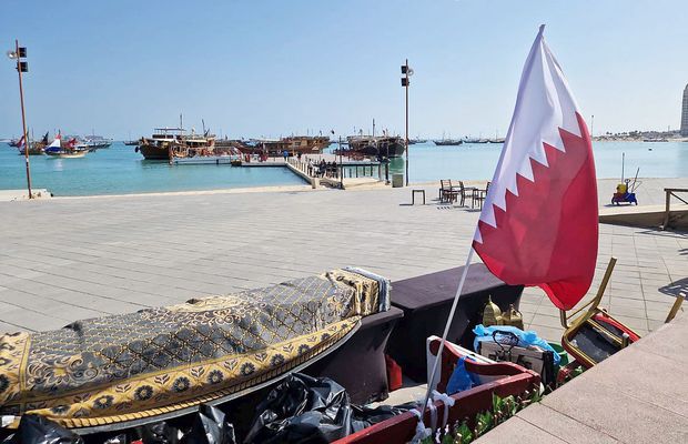 Antalya? Grecia? Nu, e Doha! Imagini din „satul-fantomă”, cu pescari inexistenți, prin care șeicii imită popularele destinații turistice