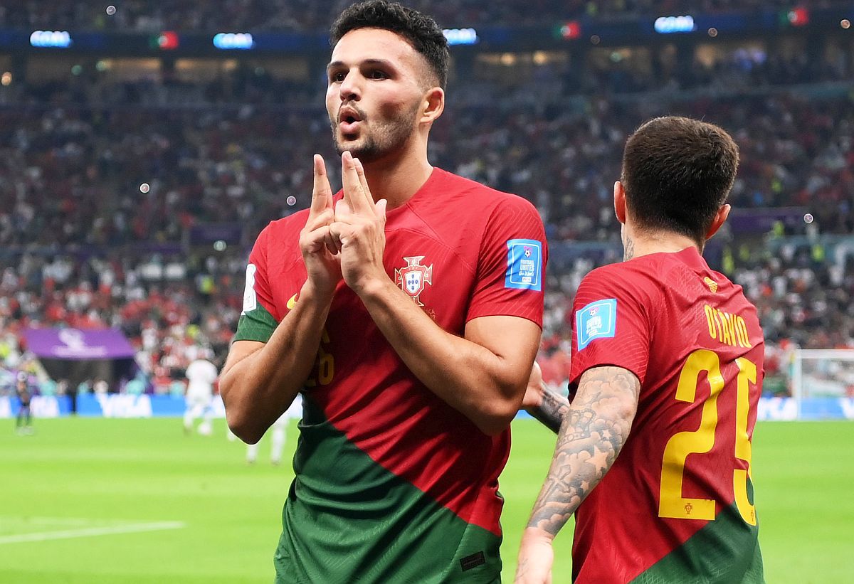 Portugalia și-a găsit vrăjitor! » Povestea lui Goncalo Ramos, revelația Mondialului. A egalat o performanță ce rezista de 88 de ani