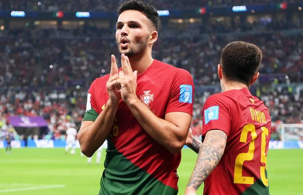 Portugalia și-a găsit vrăjitor! » Povestea lui Goncalo Ramos, revelația Mondialului. A egalat o performanță ce rezista de 88 de ani