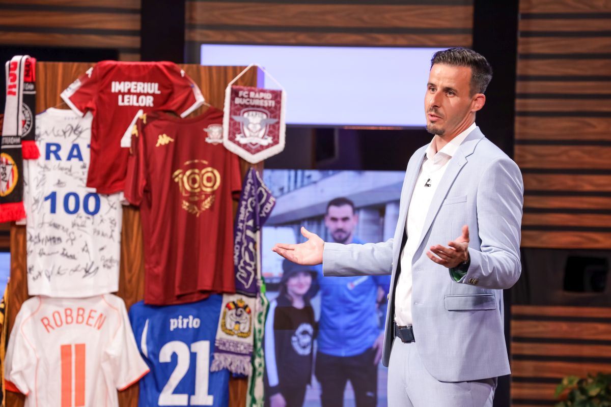 Fotbalistul care i-a impresionat pe investitori și a obținut finanțare la Imperiul Leilor: „Sunt un străin care se simte ca acasă în România”