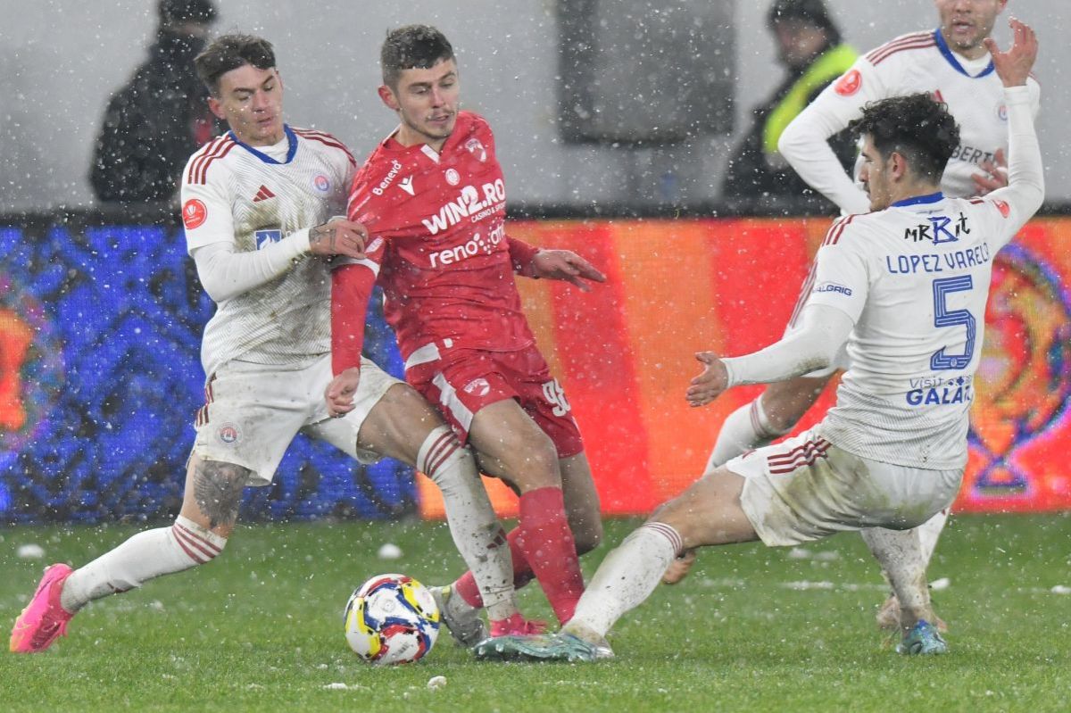 Dinamo - Oțelul 3-3, în ultima etapă a grupelor Cupei României Betano » Gălățenii s-au calificat în sferturi