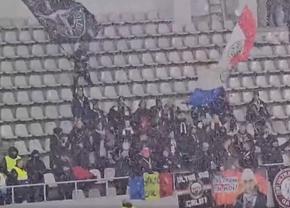 Galeria lui Dinamo s-a fărămițat: la meciul cu Oțelul Galați fanii „câinilor” au strigat din toate părțile arenei