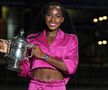 Coco Gauff cu trofeul de la Us Open Foto Imago