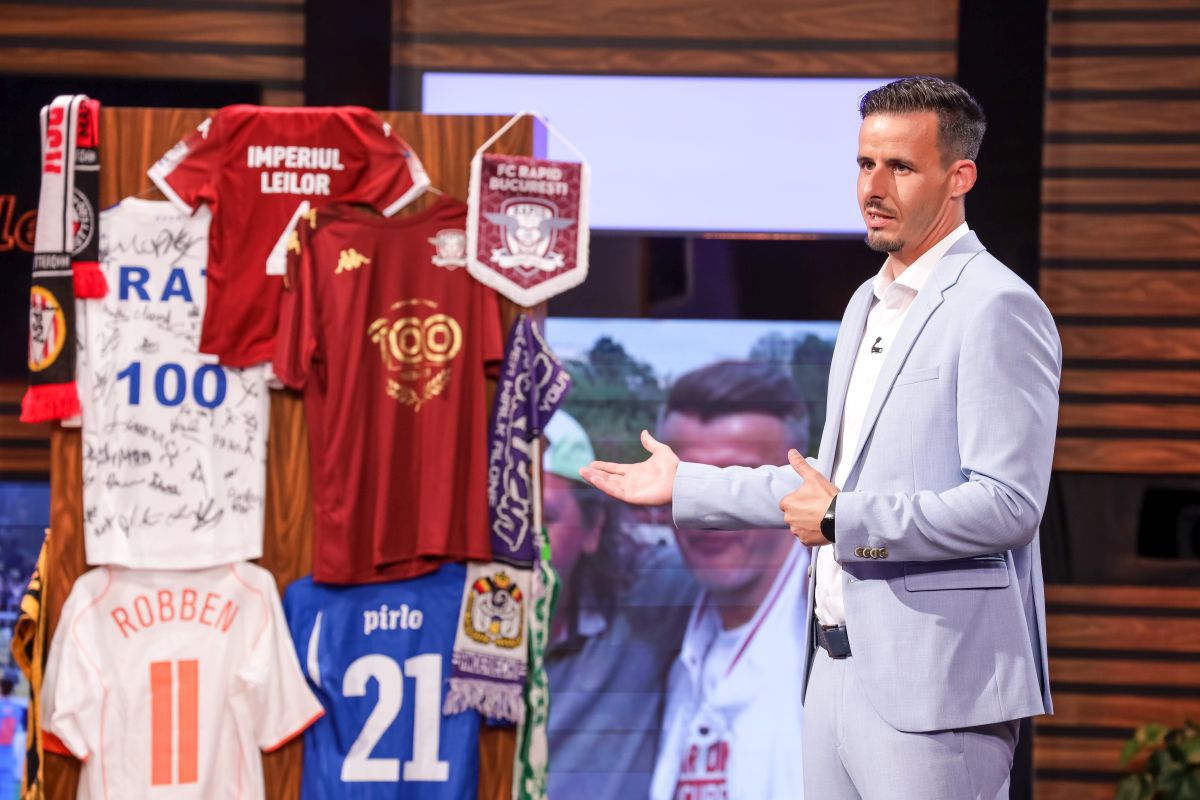 Fotbalistul care i-a impresionat pe investitori și a obținut finanțare la Imperiul Leilor: „Sunt un străin care se simte ca acasă în România”