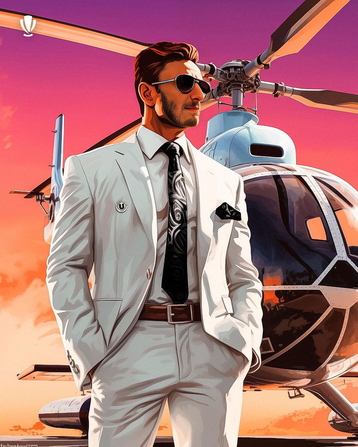 Coman, Ivan și Moldovan, „transportați” în Vice City » Cum arată vedetele Superligii trecute prin „filtrul” GTA 6