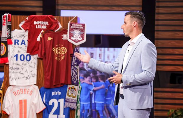 Fotbalistul care i-a impresionat pe investitori și a obținut finanțare la Imperiul Leilor: „Sunt un străin care se simte ca acasă în România”