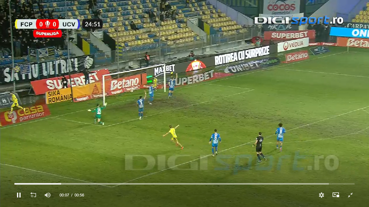 A fost sau nu ofsaid la golul lui Tudorie? Decizia a stârnit rumoare: „Sper că cei din camera VAR au avut și alte imagini”