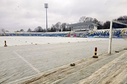 Așa arată acum Stadionul Emil Alexandrescu, foto: Facebook @FC Politehnica Iași