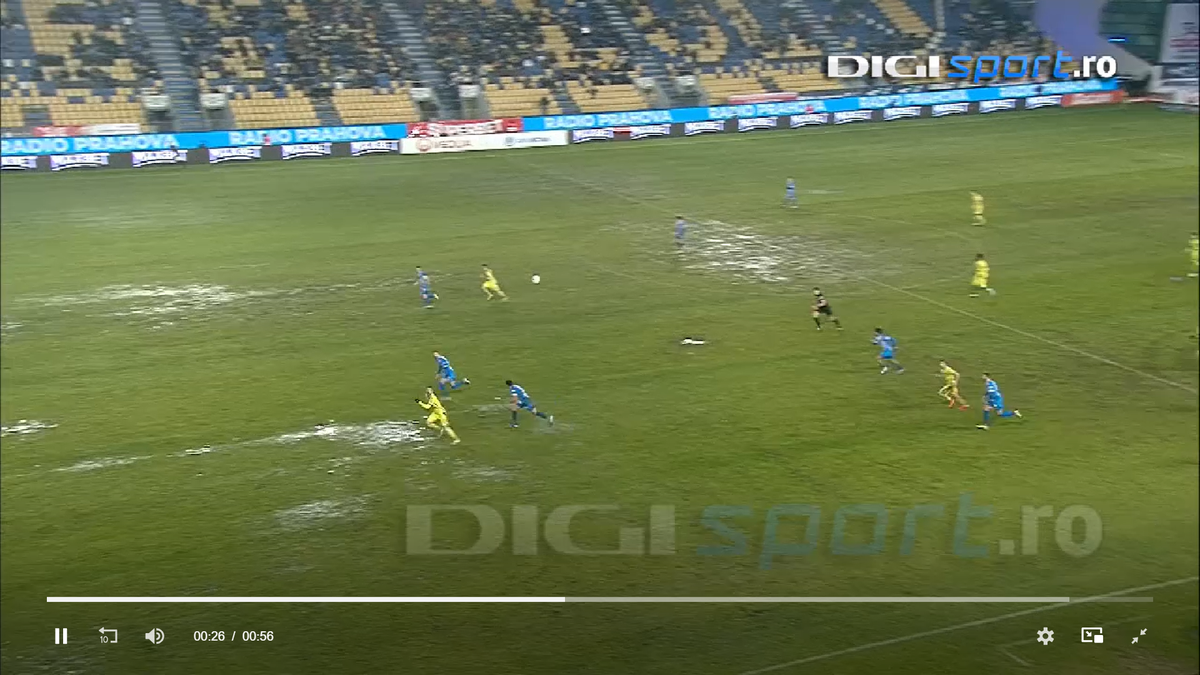 A fost sau nu ofsaid la golul lui Tudorie? Decizia a stârnit rumoare: „Sper că cei din camera VAR au avut și alte imagini”