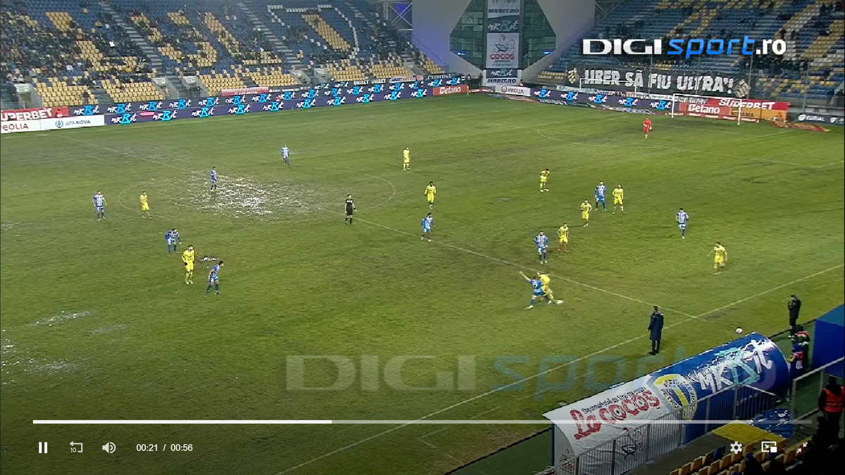 A fost sau nu ofsaid la golul lui Tudorie? Decizia a stârnit rumoare: „Sper că cei din camera VAR au avut și alte imagini”