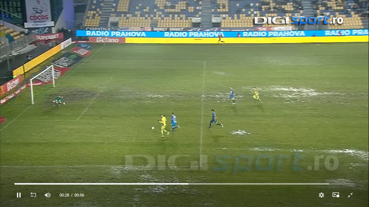 A fost sau nu ofsaid la golul lui Tudorie? Decizia a stârnit rumoare: „Sper că cei din camera VAR au avut și alte imagini”