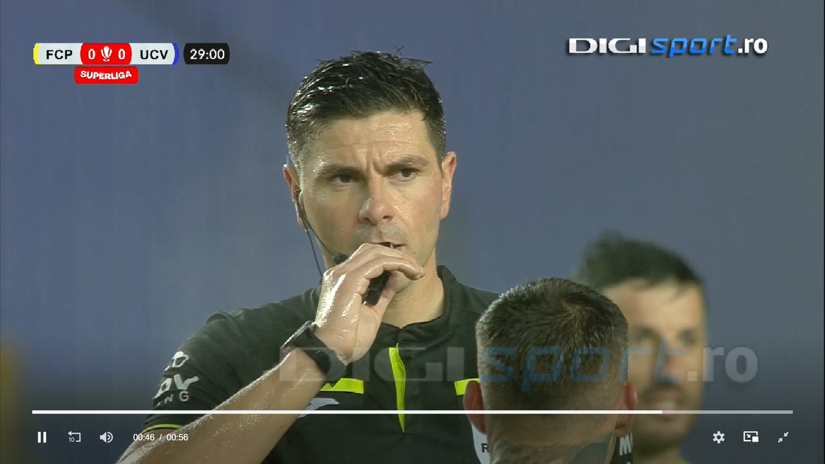 A fost sau nu ofsaid la golul lui Tudorie? Decizia a stârnit rumoare: „Sper că cei din camera VAR au avut și alte imagini”