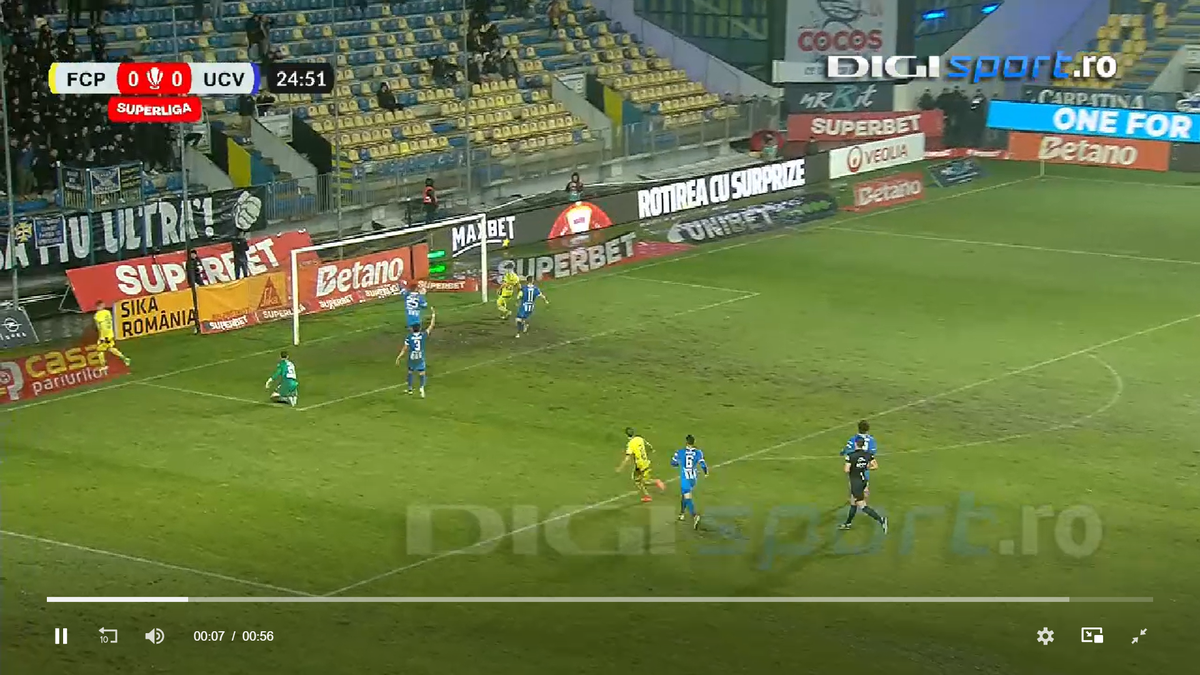 A fost sau nu ofsaid la golul lui Tudorie? Decizia a stârnit rumoare: „Sper că cei din camera VAR au avut și alte imagini”