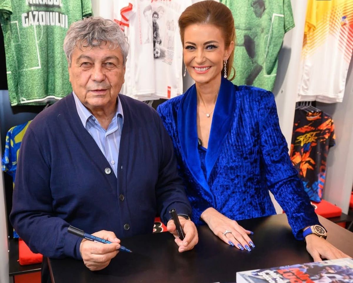 Lansare carte Mircea Lucescu: soții Nicolae și Oana Badea amfitrioni