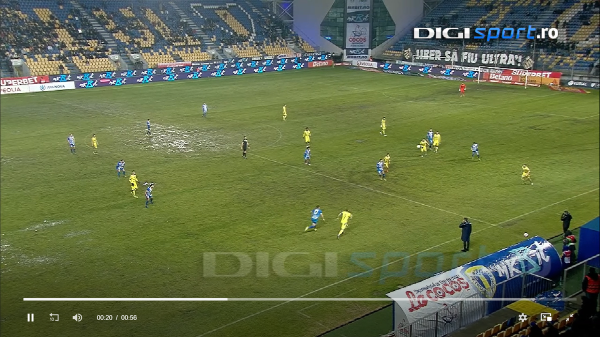 A fost sau nu ofsaid la golul lui Tudorie? Decizia a stârnit rumoare: „Sper că cei din camera VAR au avut și alte imagini”