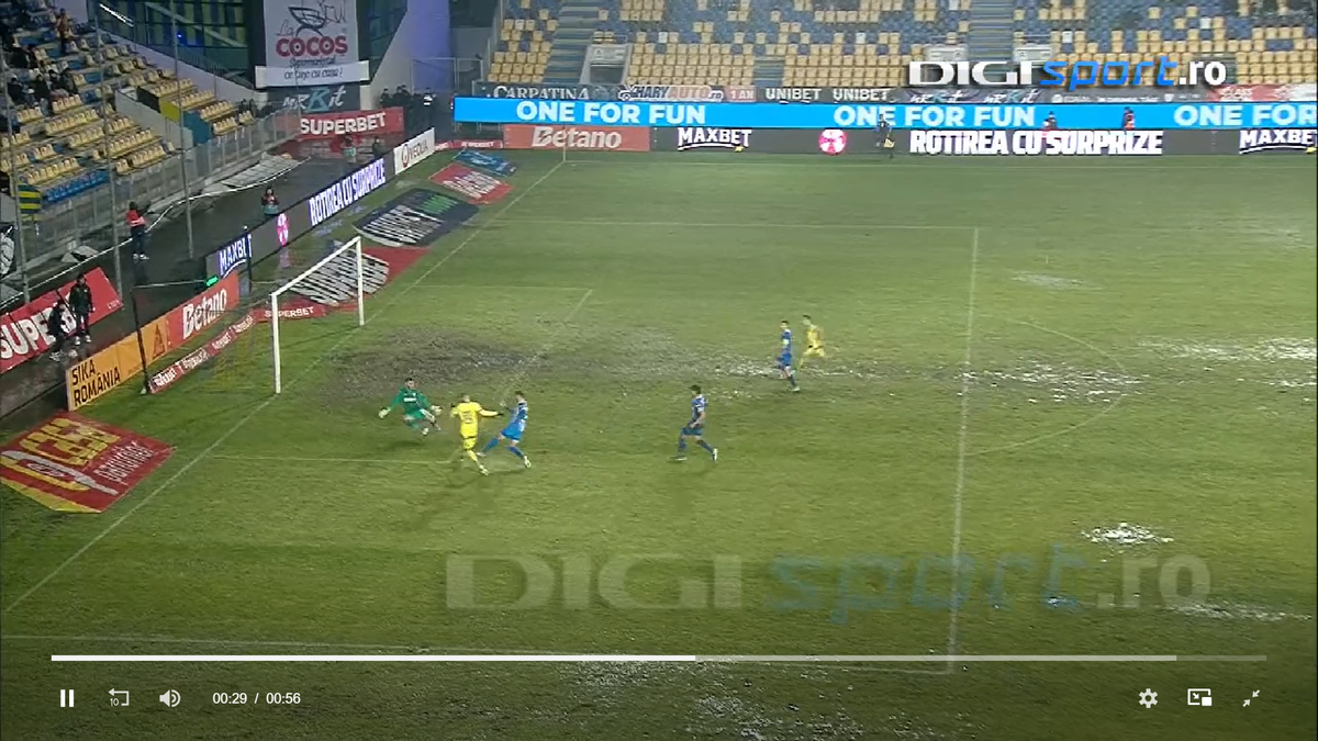 A fost sau nu ofsaid la golul lui Tudorie? Decizia a stârnit rumoare: „Sper că cei din camera VAR au avut și alte imagini”