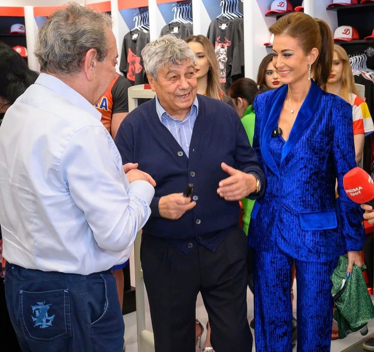 Lansare carte Mircea Lucescu: soții Nicolae și Oana Badea amfitrioni