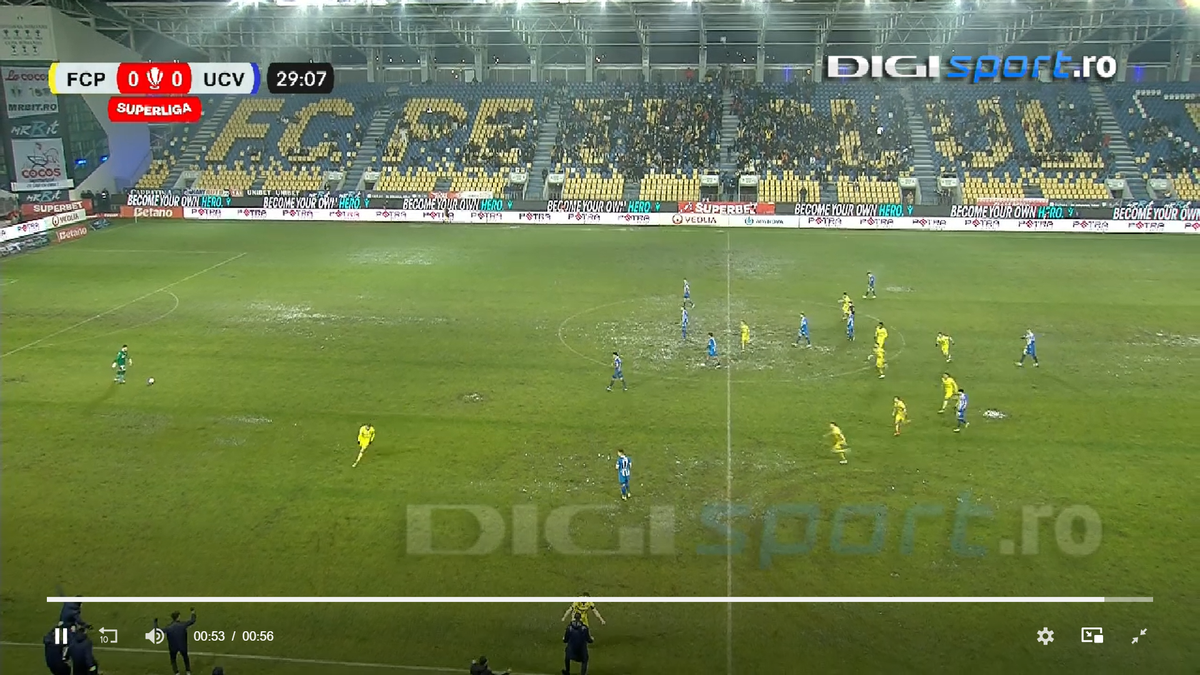 A fost sau nu ofsaid la golul lui Tudorie? Decizia a stârnit rumoare: „Sper că cei din camera VAR au avut și alte imagini”