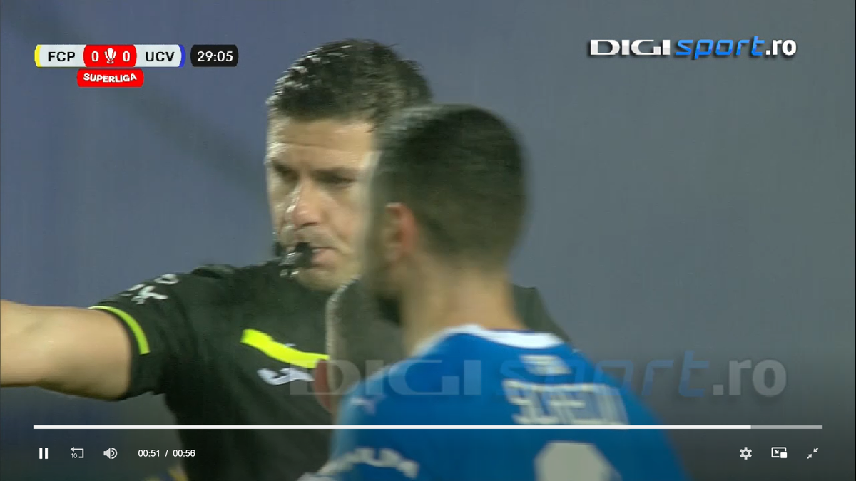 A fost sau nu ofsaid la golul lui Tudorie? Decizia a stârnit rumoare: „Sper că cei din camera VAR au avut și alte imagini”