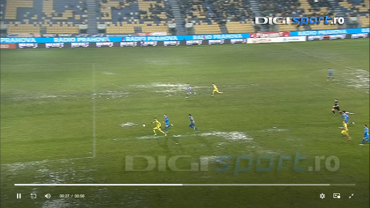 A fost sau nu ofsaid la golul lui Tudorie? Decizia a stârnit rumoare: „Sper că cei din camera VAR au avut și alte imagini”