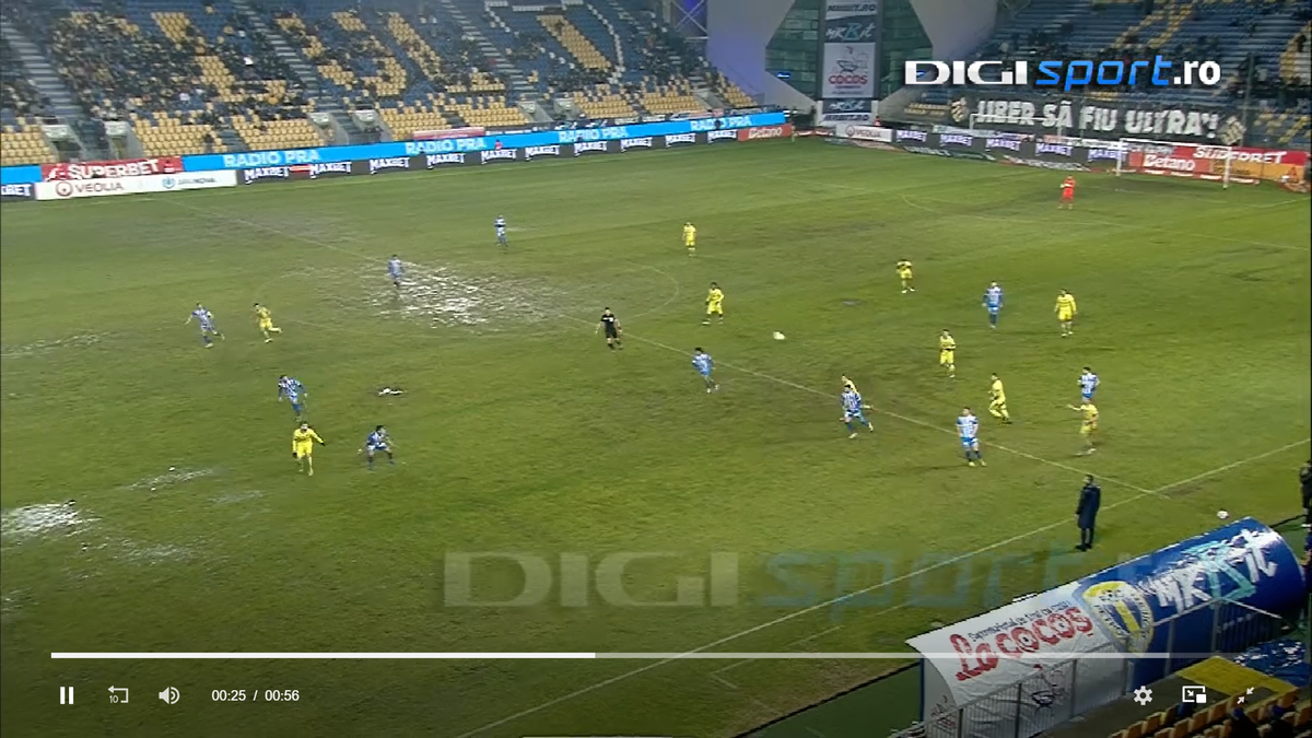 A fost sau nu ofsaid la golul lui Tudorie? Decizia a stârnit rumoare: „Sper că cei din camera VAR au avut și alte imagini”