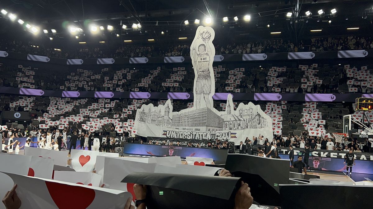 Într-o atmosferă europeană creată de 10.000 de fani, U-BT Cluj-Napoca a pierdut testul cu galonata Partizan Belgrad