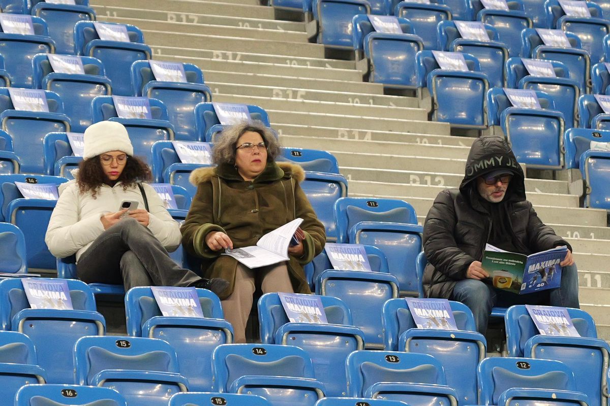 Imagini înainte de Universitatea Craiova - CFR Cluj