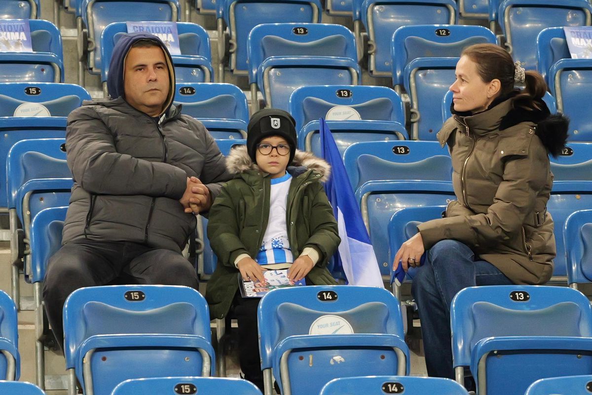 Imagini înainte de Universitatea Craiova - CFR Cluj