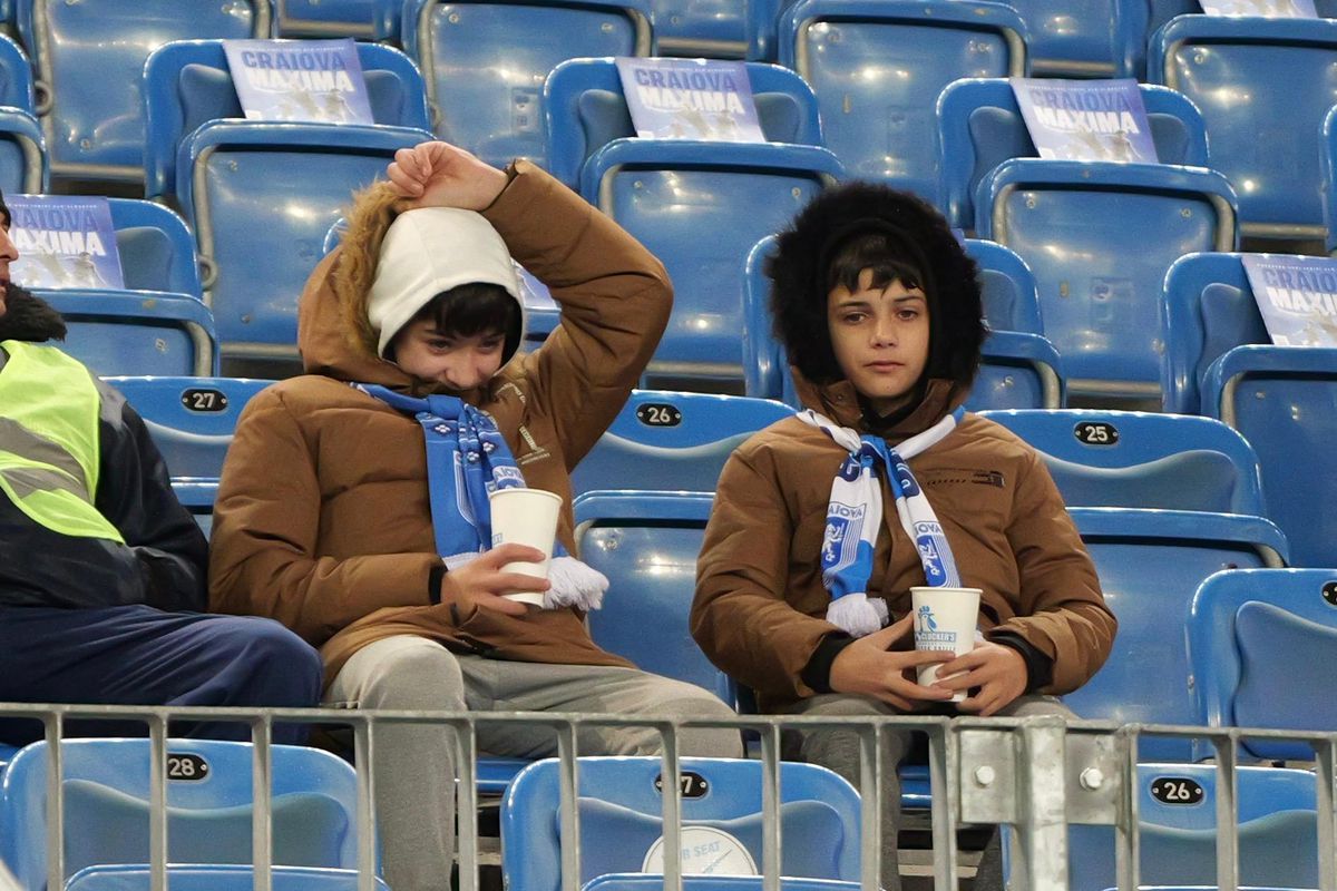 Imagini înainte de Universitatea Craiova - CFR Cluj